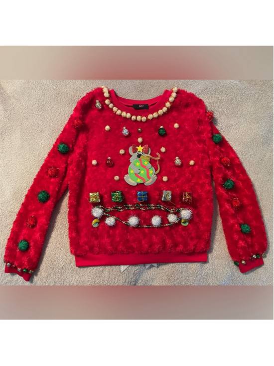 Iz Byer Other - Custom “Ugly” Christmas Sweater, Girls Size XL (16)